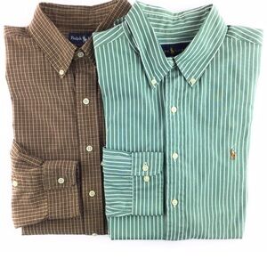 Ralph Lauren Men's Shirts Lot of 2 Size 17 / XL